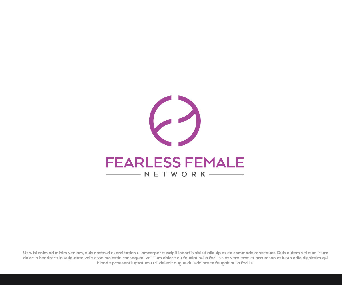 Logo Design by Niizam's for Fearless Female Network | Design #18157693