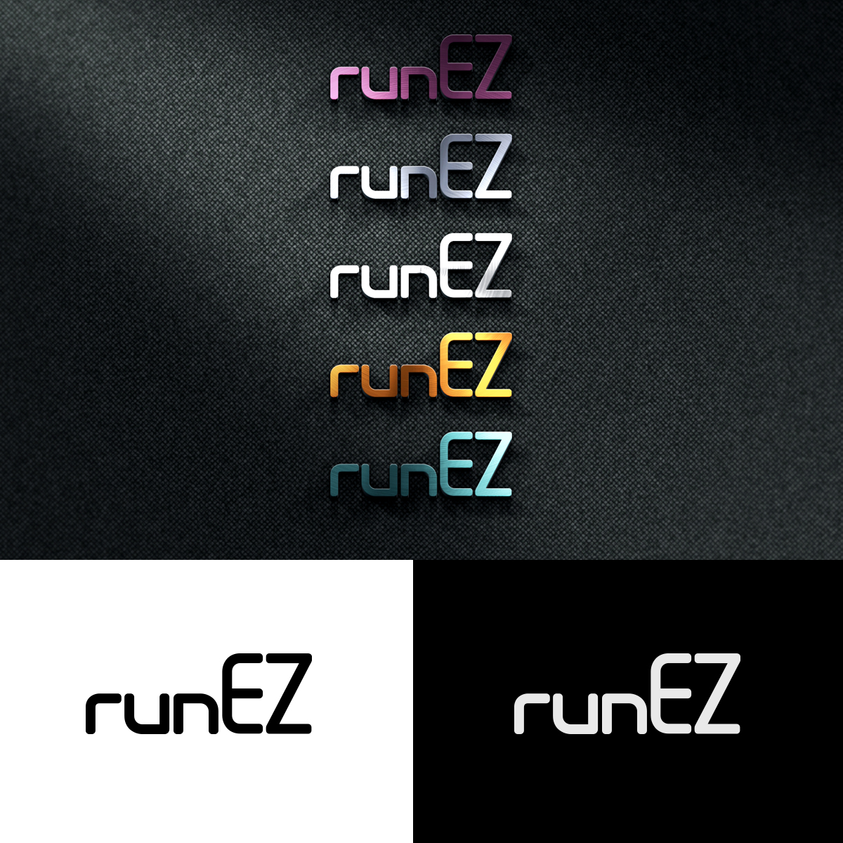 Diseño de Logo por Kimosis Designs para runEZ | Diseño #18117474