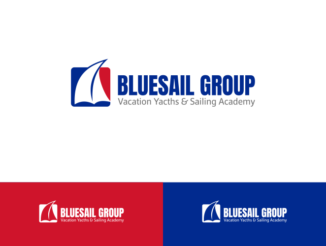 Logo Design by DoMadic for Bluesail Vacation Yachts & Sailing Academy | Design #18341339