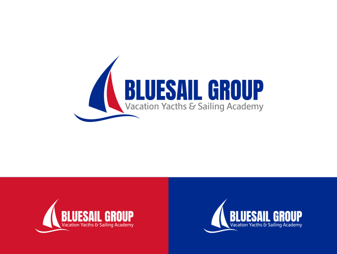Logo Design by DoMadic for Bluesail Vacation Yachts & Sailing Academy | Design #18341342