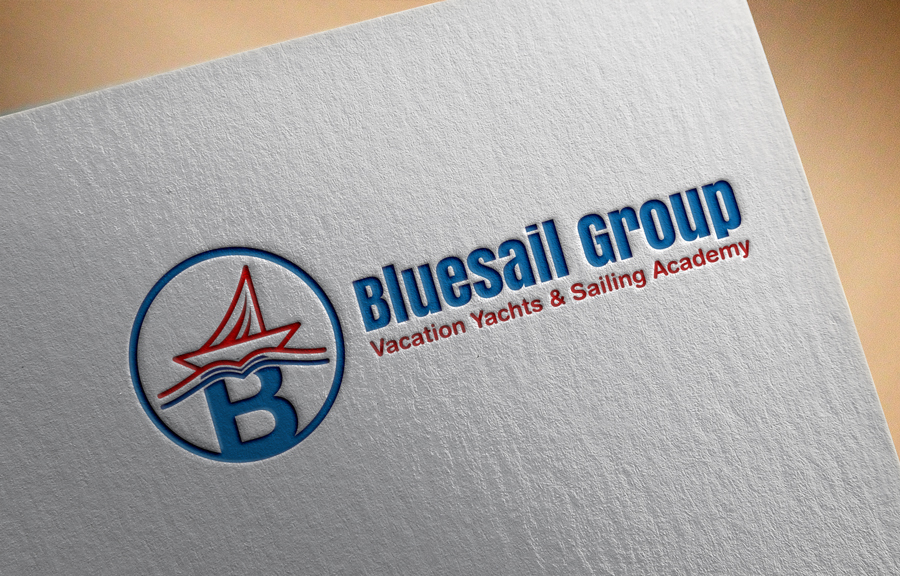 Logo Design by Kontab for Bluesail Vacation Yachts & Sailing Academy | Design #18346047