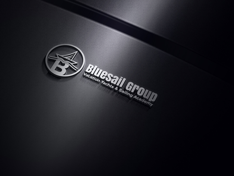 Logo Design by Kontab for Bluesail Vacation Yachts & Sailing Academy | Design #18346048