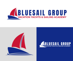 Logo Design by Tatz_red for Bluesail Vacation Yachts & Sailing Academy | Design: #18337241