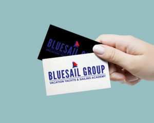 Logo Design by Sujith Corleone for Bluesail Vacation Yachts & Sailing Academy | Design: #18329488