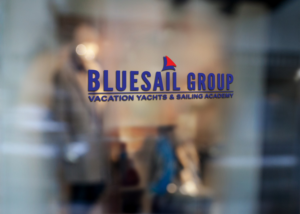 Logo Design by Sujith Corleone for Bluesail Vacation Yachts & Sailing Academy | Design: #18329489