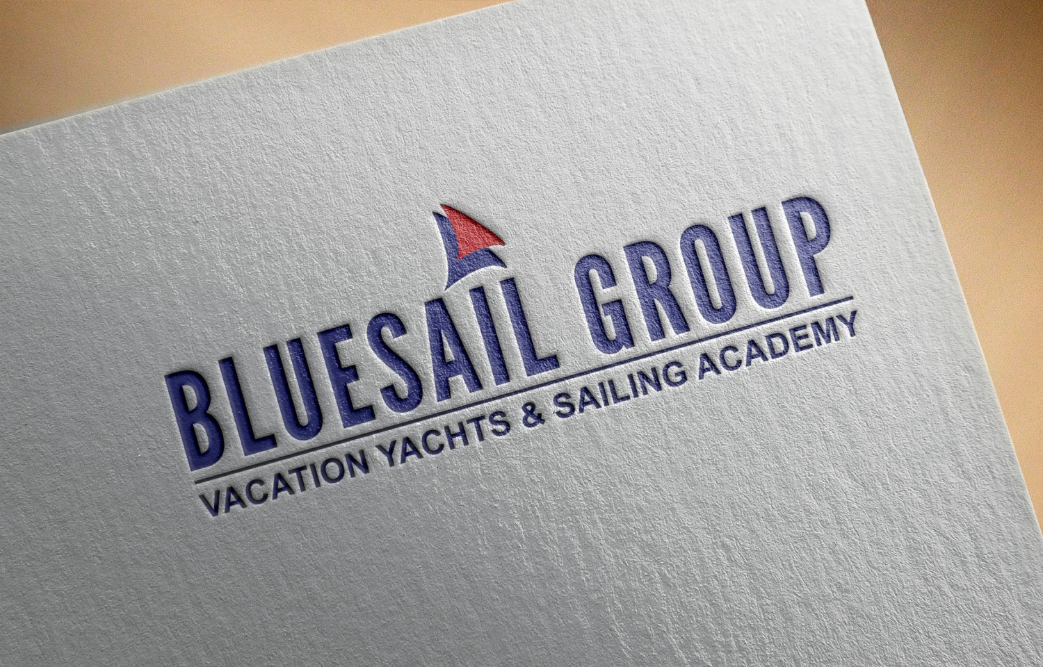 Logo Design by Sujith Corleone for Bluesail Vacation Yachts & Sailing Academy | Design #18329490