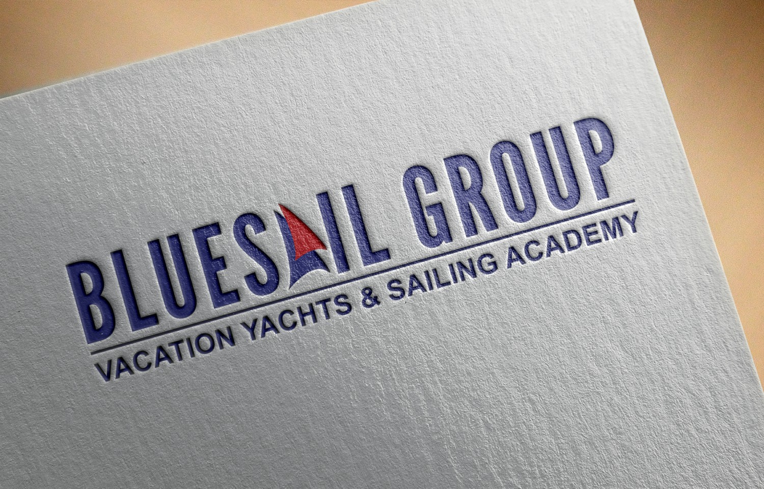Logo Design by Sujith Corleone for Bluesail Vacation Yachts & Sailing Academy | Design #18347162