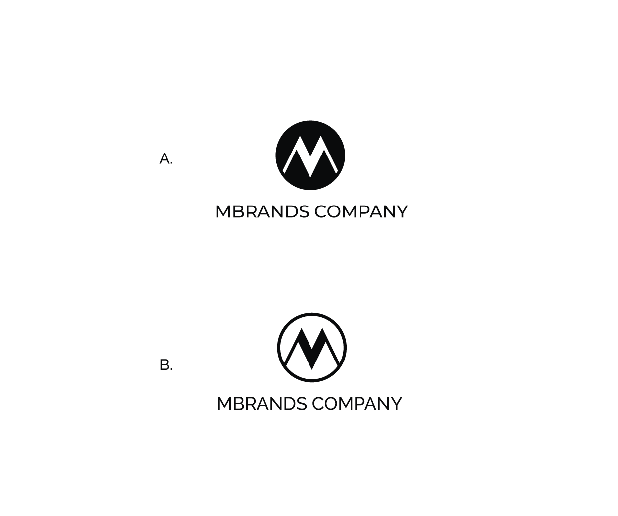 Modern Professional E Commerce Logo Design For Mbrands Company Whole