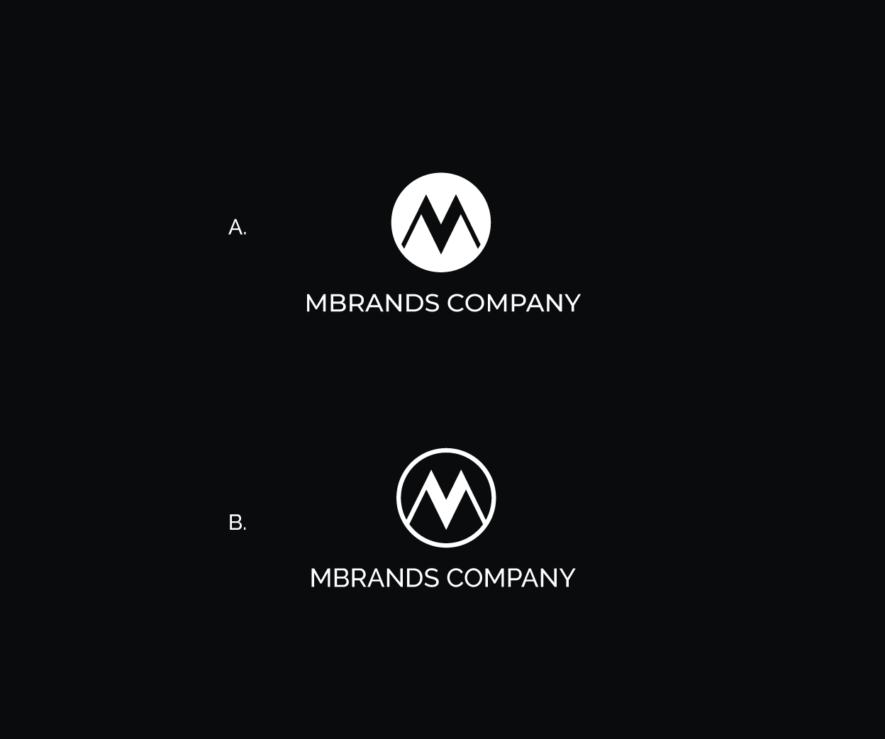 Logo Design by Shigh5 for M Brands Company | Design #18074895
