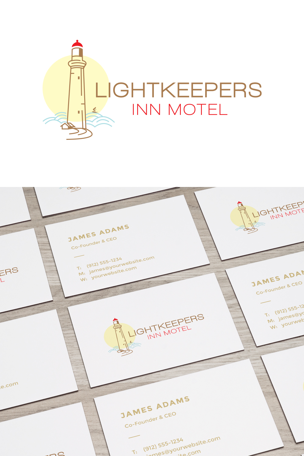Logo-Design von AbhishekkM'24 für Lightkeepers Inn Motel | Design #18132990