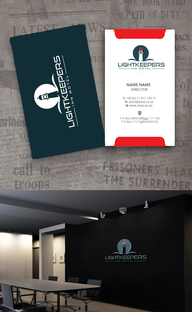 Logo Design by zebronicgraphic for Lightkeepers Inn Motel | Design #18073359