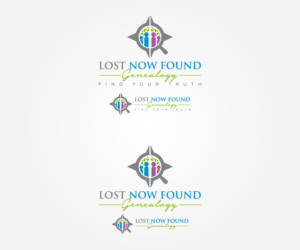 Logo Design by sangeloenriquez for Lost Now Found Genealogy | Design #18067278