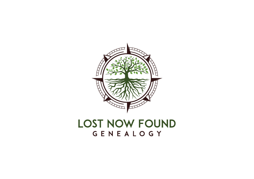 Logo Design by raigraphics for Lost Now Found Genealogy | Design #18071092
