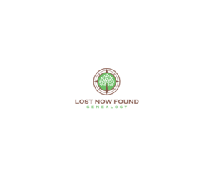 Logo Design by bijuak for Lost Now Found Genealogy | Design: #18065641