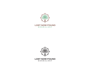 Logo Design by bijuak for Lost Now Found Genealogy | Design: #18065803
