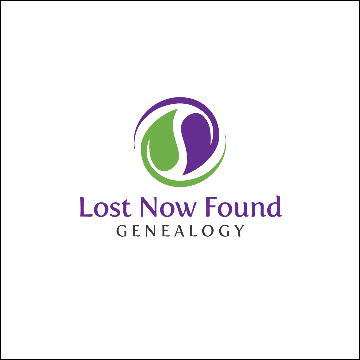 Logo Design by iqbalkabir for Lost Now Found Genealogy | Design #18083562