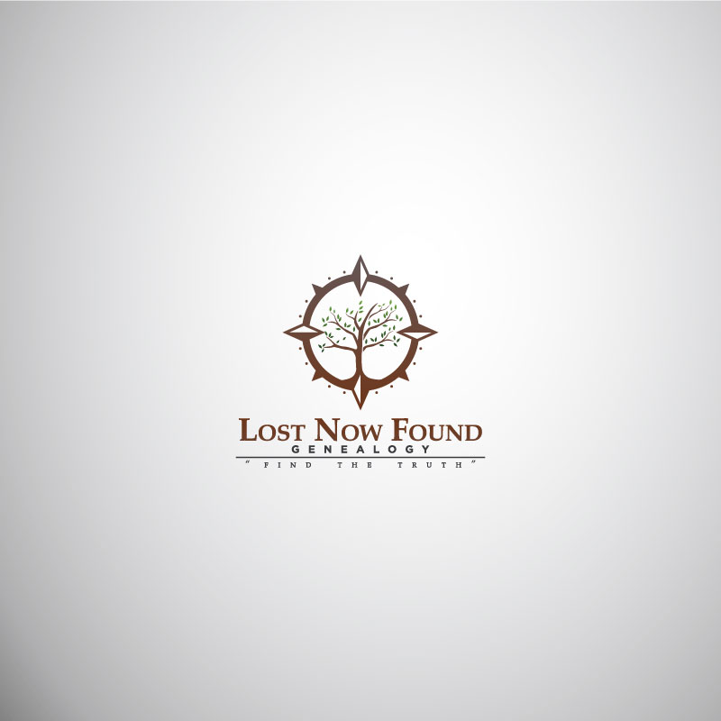 Logo Design by Arrowhead for Lost Now Found Genealogy | Design #18072630