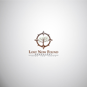Logo Design by Arrowhead for Lost Now Found Genealogy | Design: #18072630