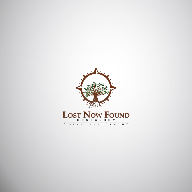 Logo Design by Arrowhead for Lost Now Found Genealogy | Design #18072631