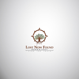 Logo Design by Arrowhead for Lost Now Found Genealogy | Design: #18072631