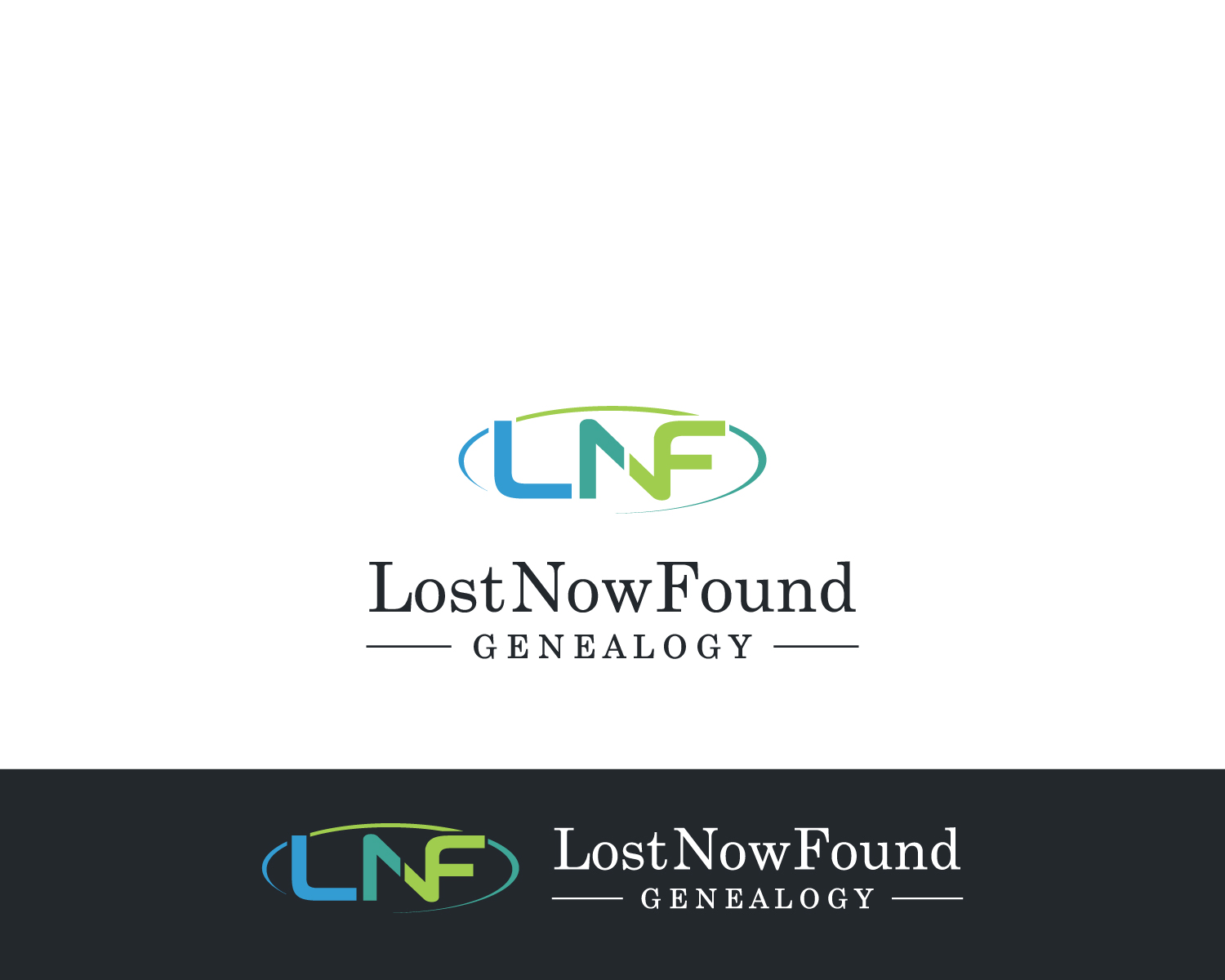 Logo Design by Atec for Lost Now Found Genealogy | Design #18087495