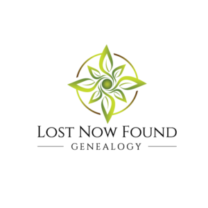 Lost Now Found Genealogy or LNF | Logo Design by rozT