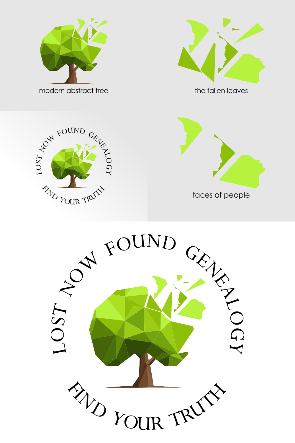 Logo Design by tjangkir for Lost Now Found Genealogy | Design #18107199