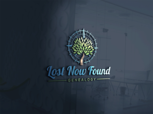 Logo Design by Aleezay Production for Lost Now Found Genealogy | Design: #18065725