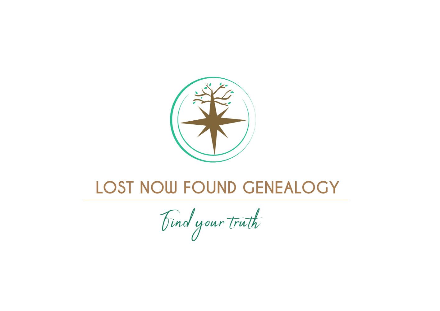 Logo Design by Ivyscreativityhouse for Lost Now Found Genealogy | Design #18082884