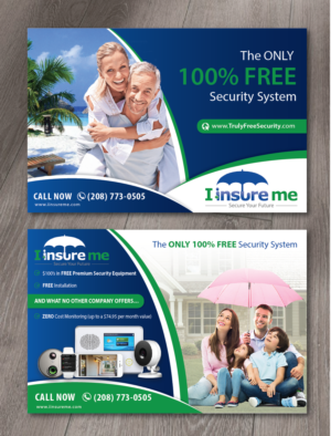 The ONLY 100% Free Security System | Diseño de Flyer por alex989