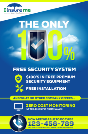 The ONLY 100% Free Security System | Flyer-Design von pecgi