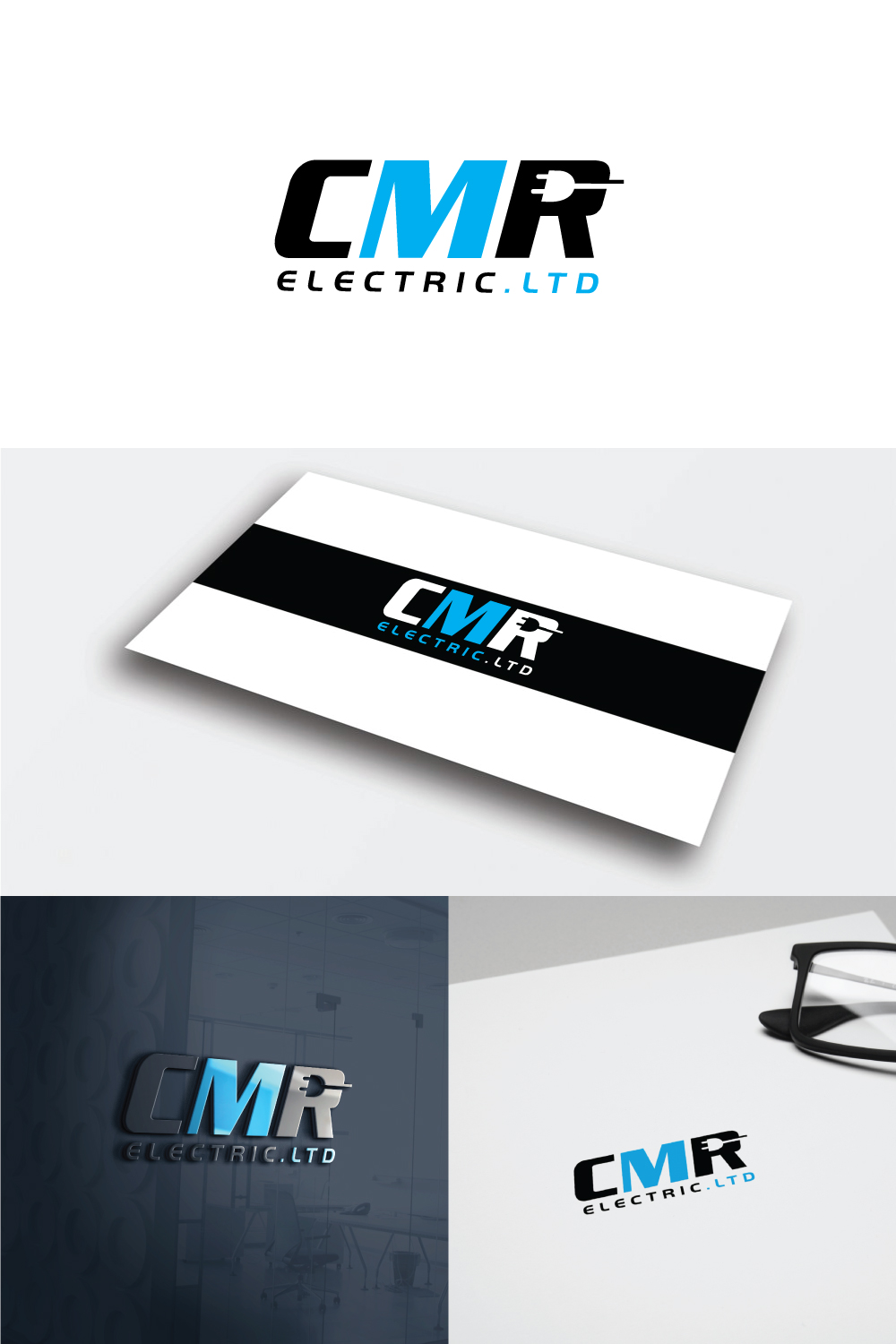 Logo Design by ecorokerz for CMR Electric | Design #18229325
