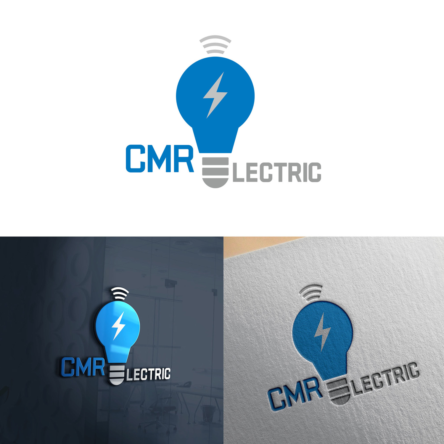Logo Design by EyceeArt for CMR Electric | Design #18185846