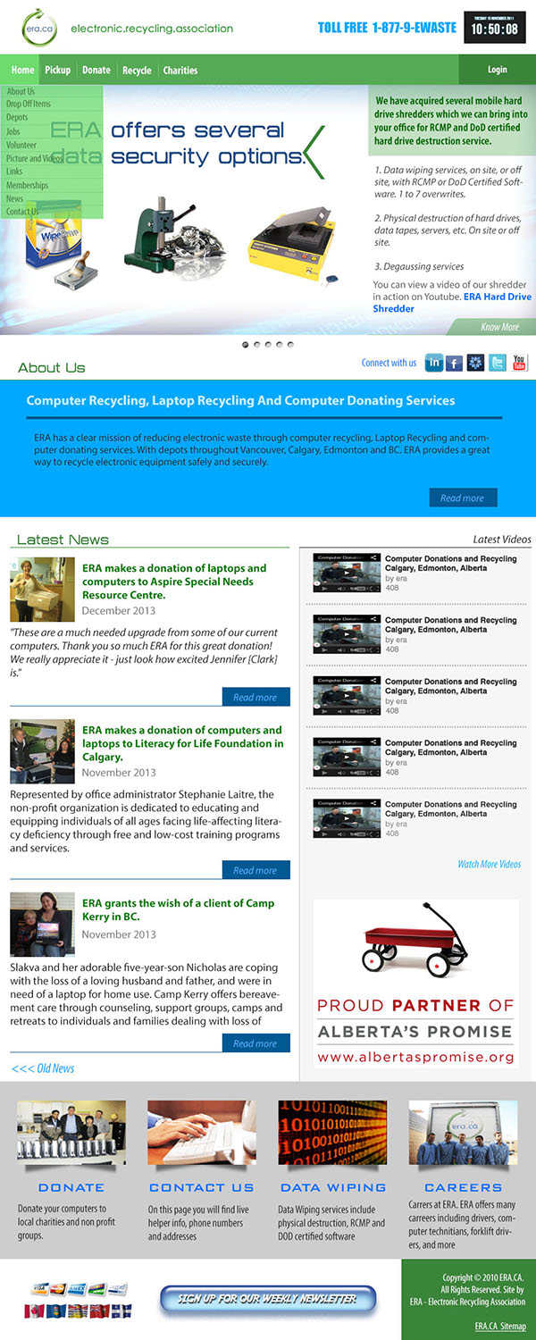 Web-Design von  Ronald Ordoñez für dieses Projekt | Design #2797371