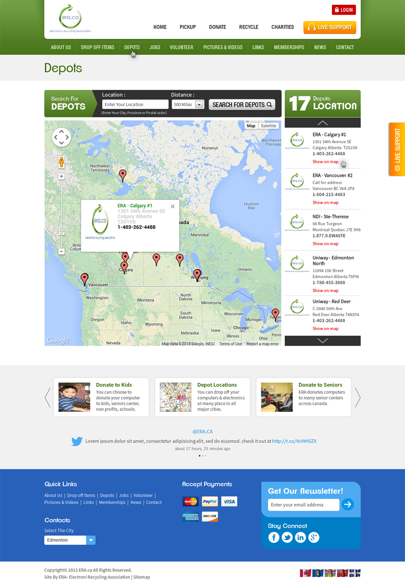 Web Design by RupalTechno for this project | Design #2826709