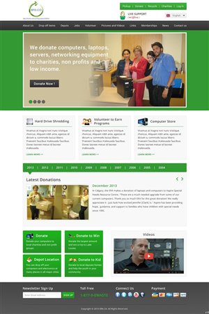 Web Design par pb pour ce projet | Design : #2790168