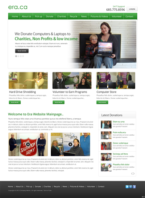 Web Design par pb pour ce projet | Design : #2790181