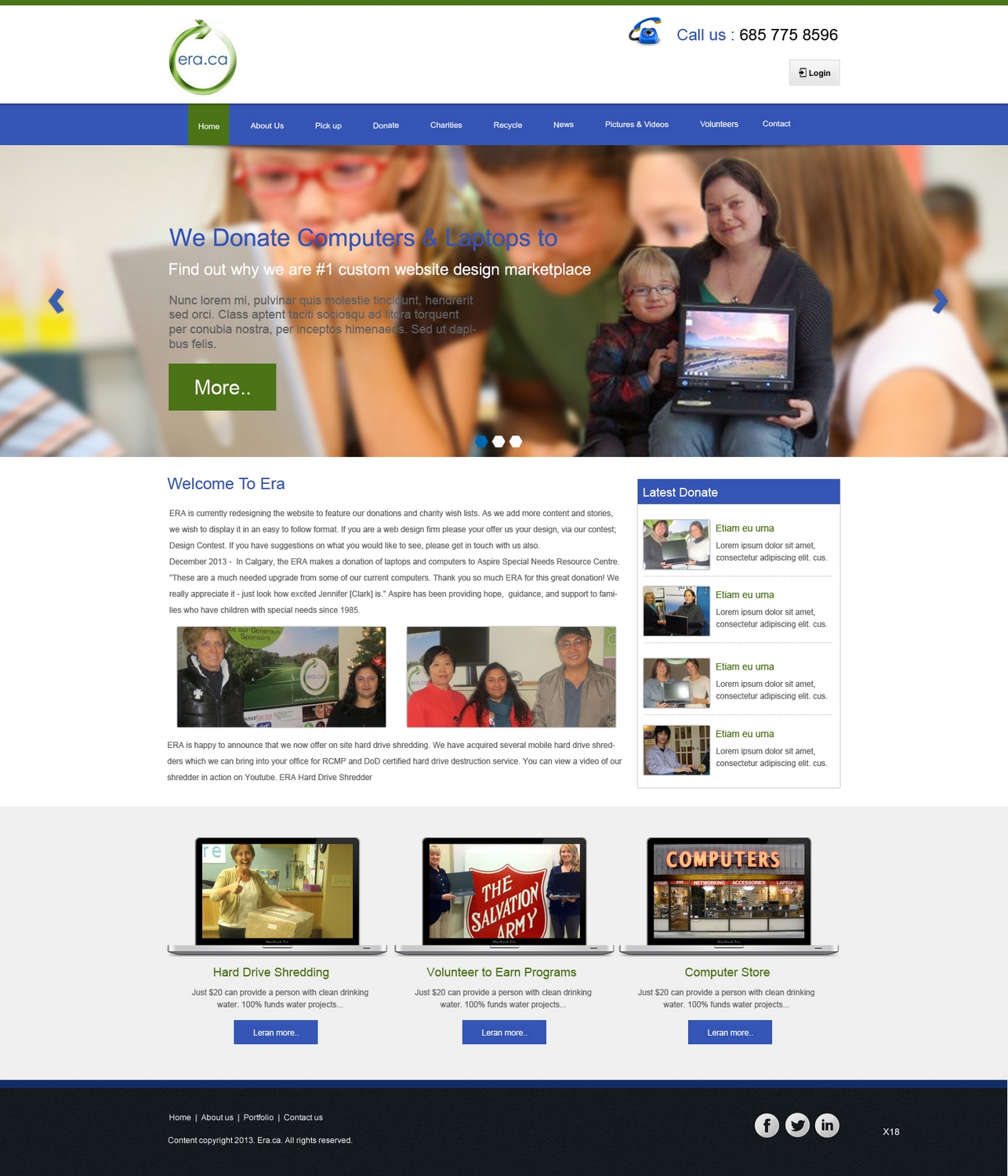 Web Design by pb for this project | Design #2795440