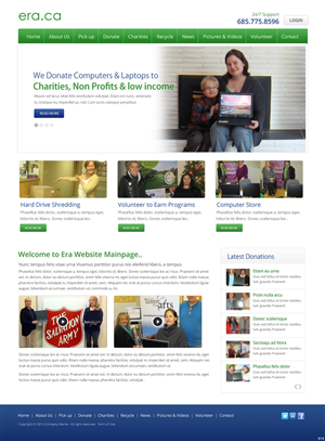 Web Design par pb pour ce projet | Design : #2810865