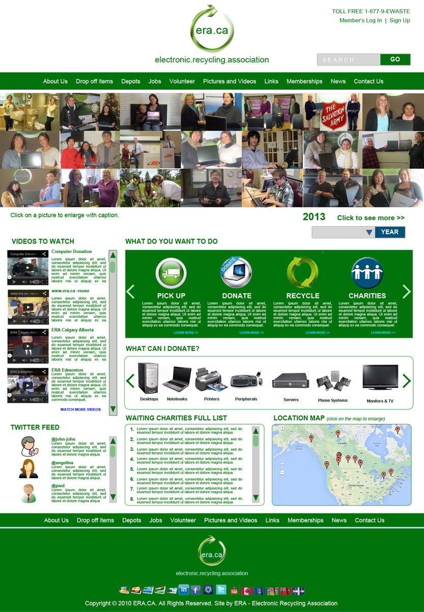 Web Design by noelopan1955 for this project | Design #2800980