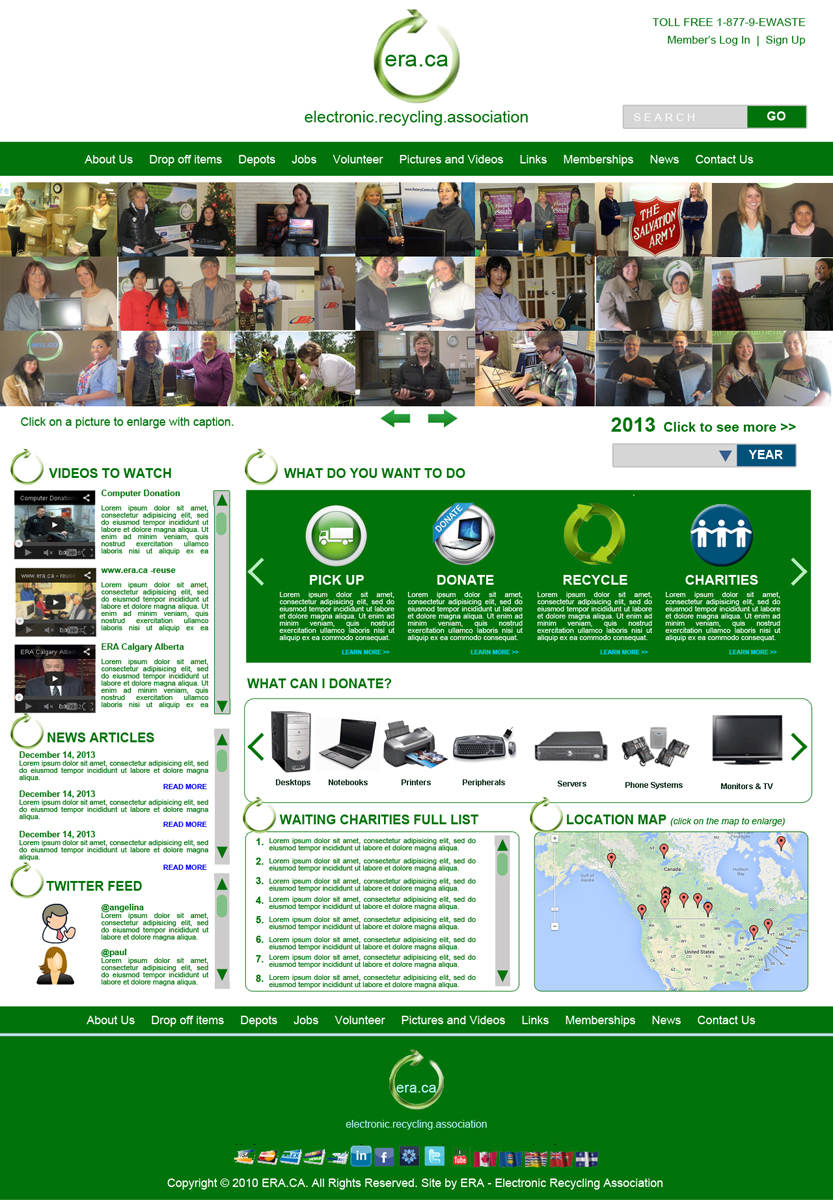 Web Design by noelopan1955 for this project | Design #2808835