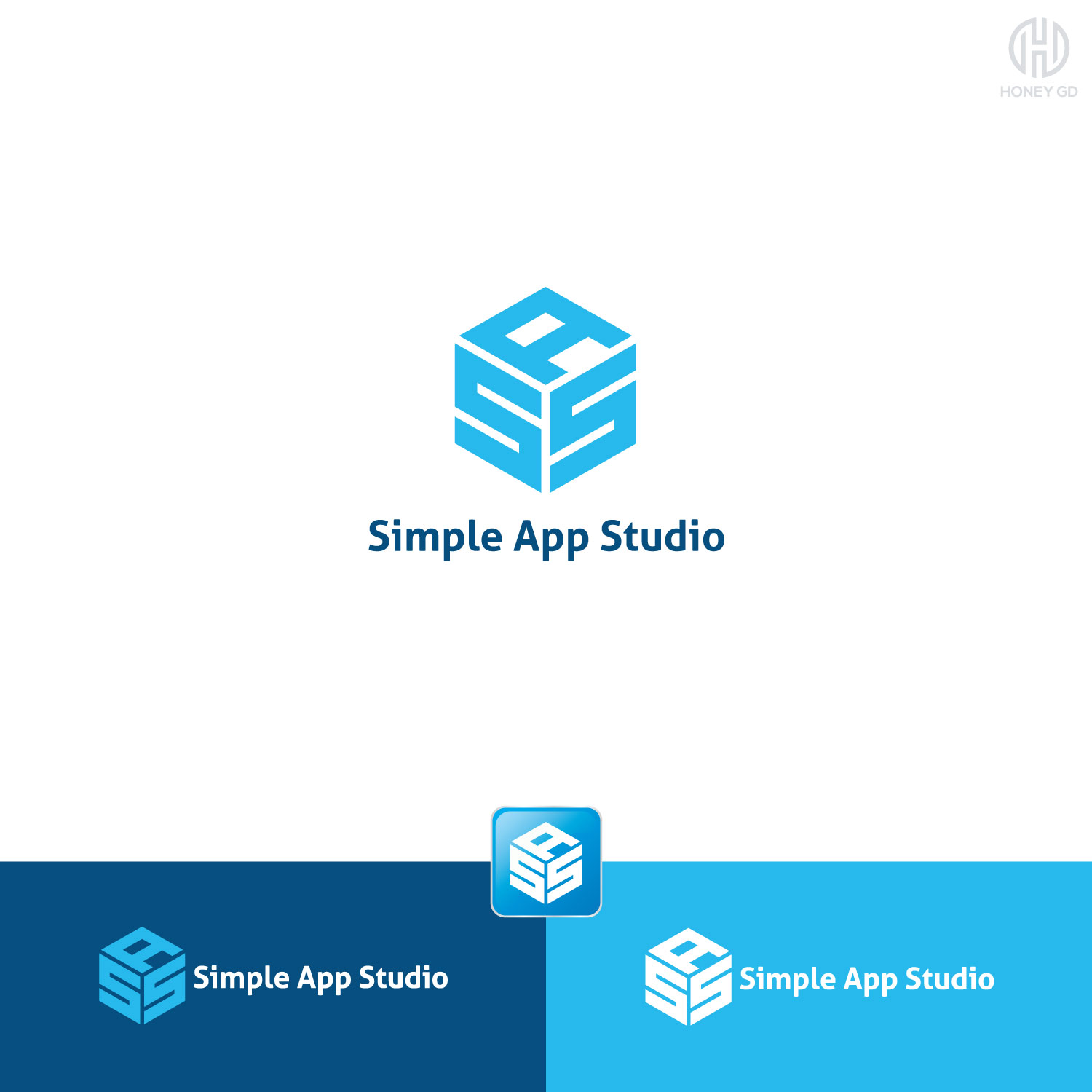 Logo Design by Honey GD for Simple App Studio Inc. | Design #18072016