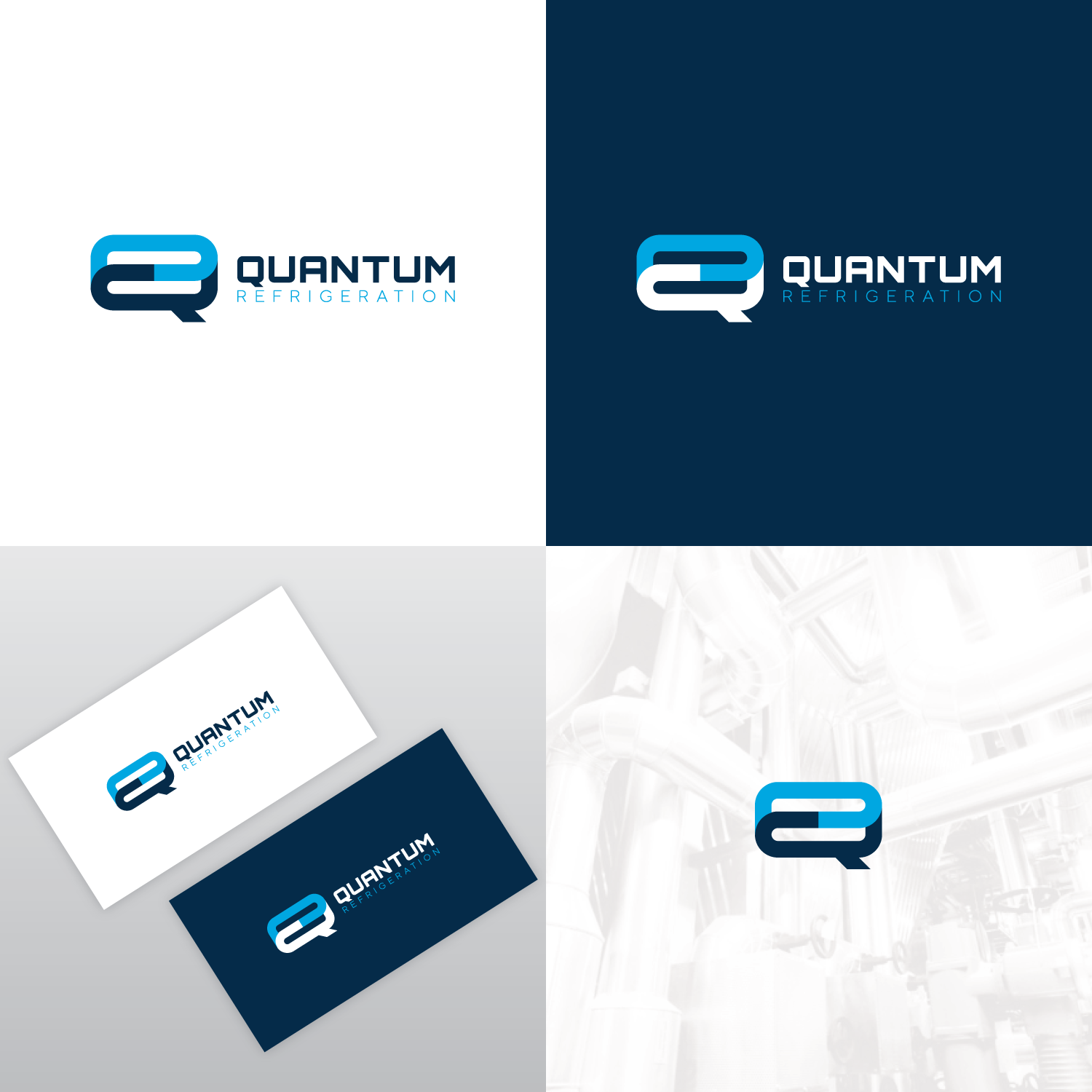 Logo Design by ds | designstructure for Quantum Refrigeration | Design #18073487