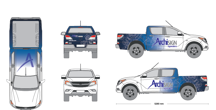 Diseño de Rotulación de Vehículo por laliconk para archisign | Diseño #18074012