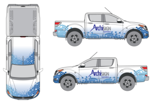 Mazda BT50 geometric/abstract Wrap