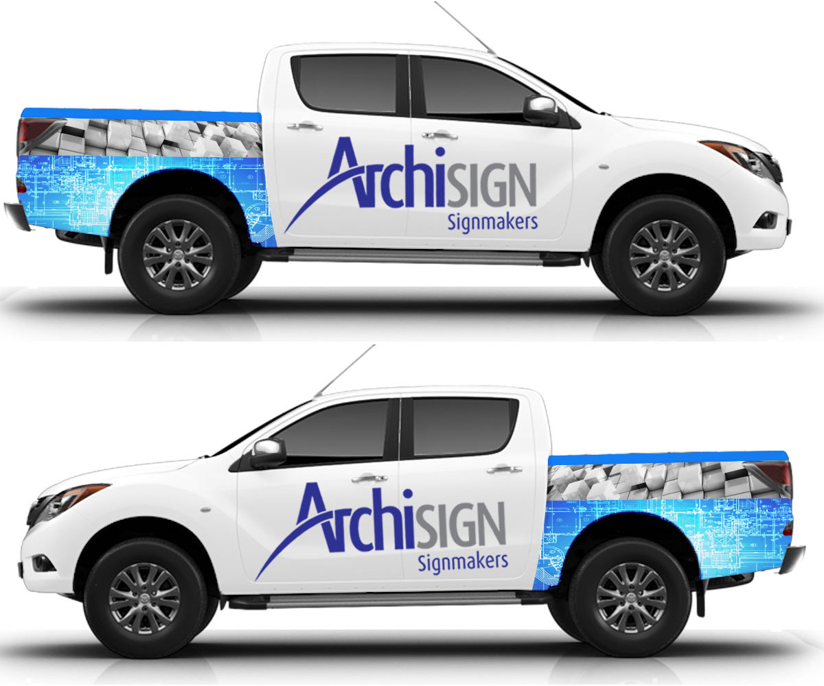 Diseño de Rotulación de Vehículo por The Faisal para archisign | Diseño #18092628