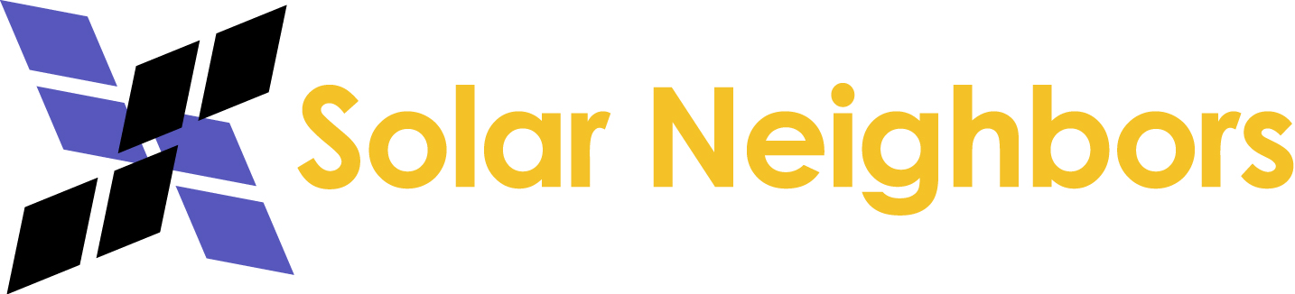 Logo Design by Beau Walsh for Solar Neighbours | Design #47292