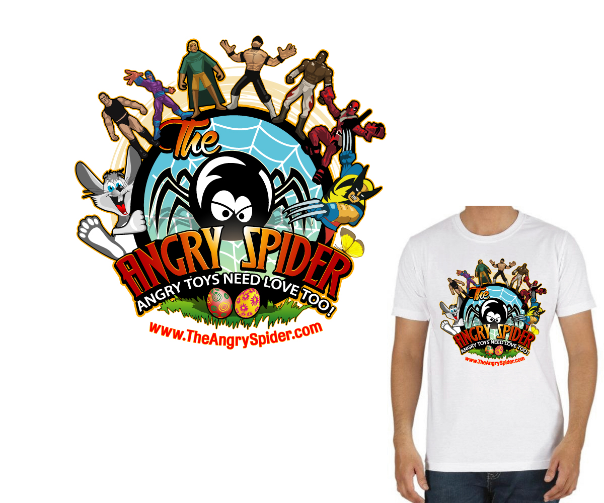 Logo Design by volebaba for The Angry Spider | Design #18105860