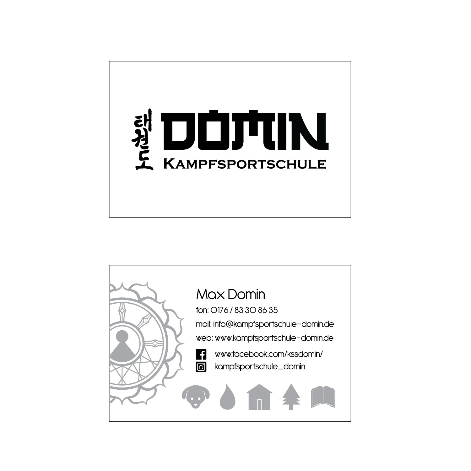 Logo Design by Sirens Call for Kampfsportschule Domin | Design #18145451