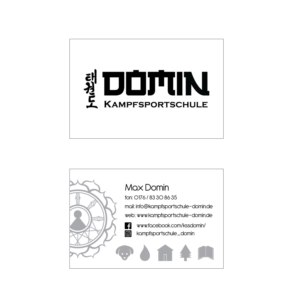 Logo-Design von Sirens Call für Kampfsportschule Domin | Design: #18145451